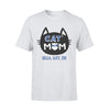 Thin Blue Line - Cat Parents Personalized Police Shirt
