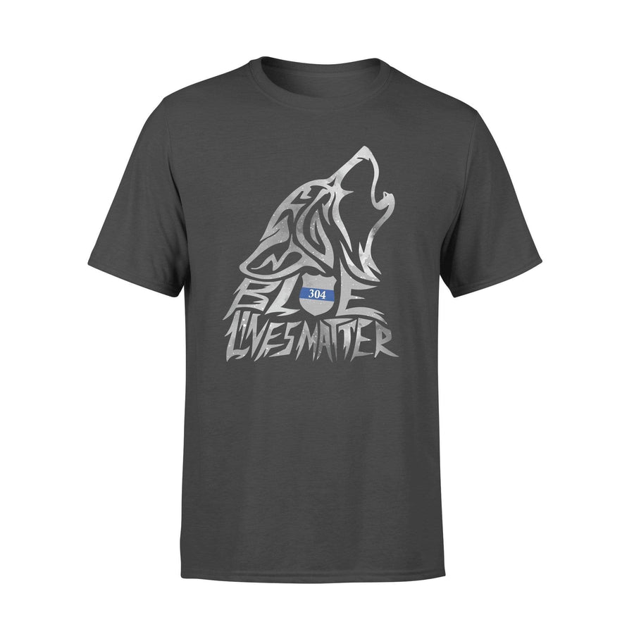 Thin Blue Line - Inside The Wolf Blue Lives Matter Personalized Police Shirt