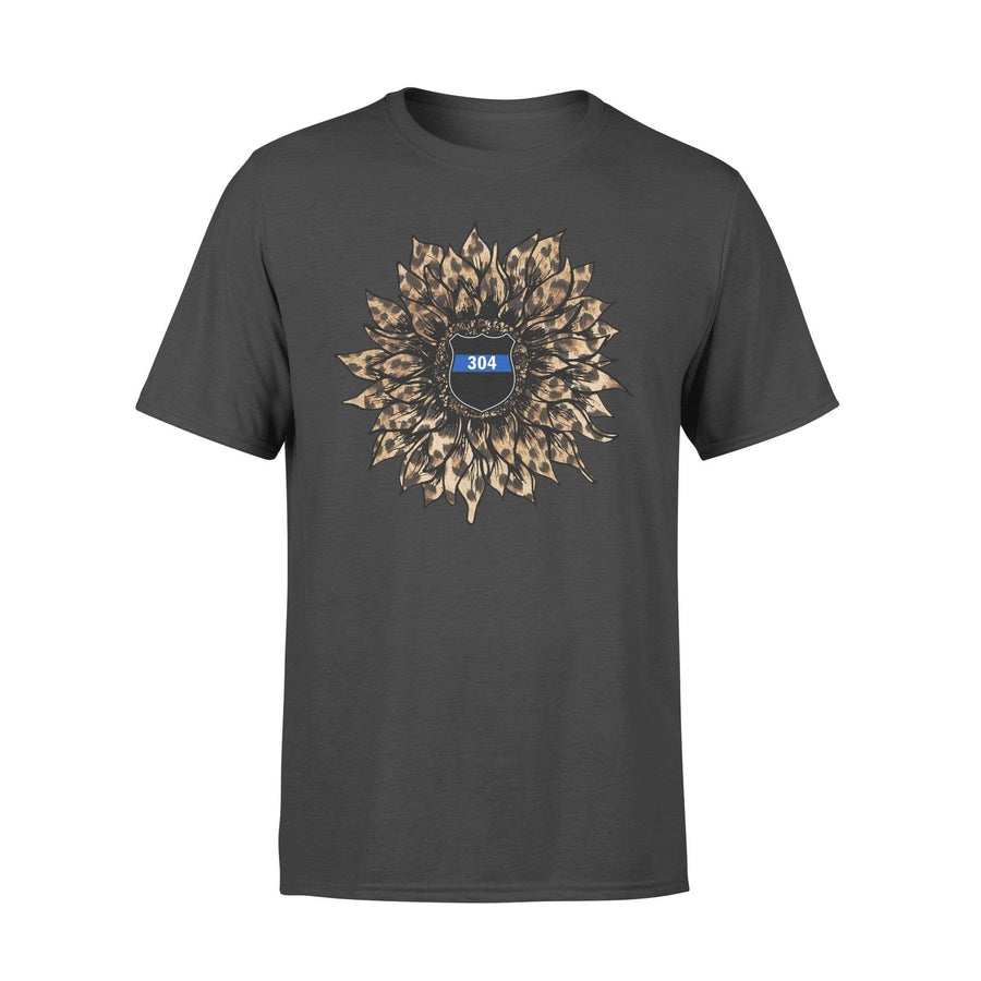 TBL - Leopard Sunflower Police Badge Personalized Shirt