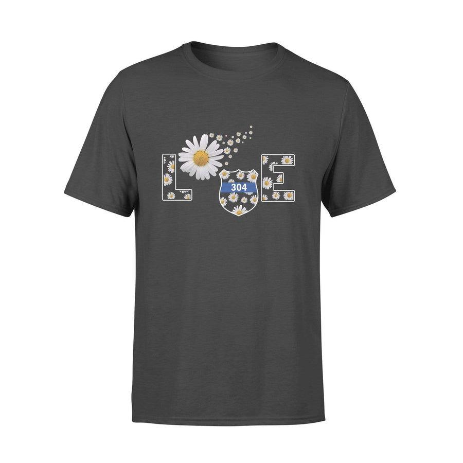 Thin Blue Line - Love Daisy Personalized Police Shirt