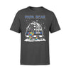 Thin Blue Line - Mama Papa Bear Autism Personalized Police Shirt