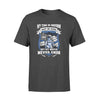 Thin Blue Line - My Watch Never End Retired Personalized Police Shirt