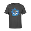 Thin Blue Line - Puzzle Piece Personalized Police Shirt