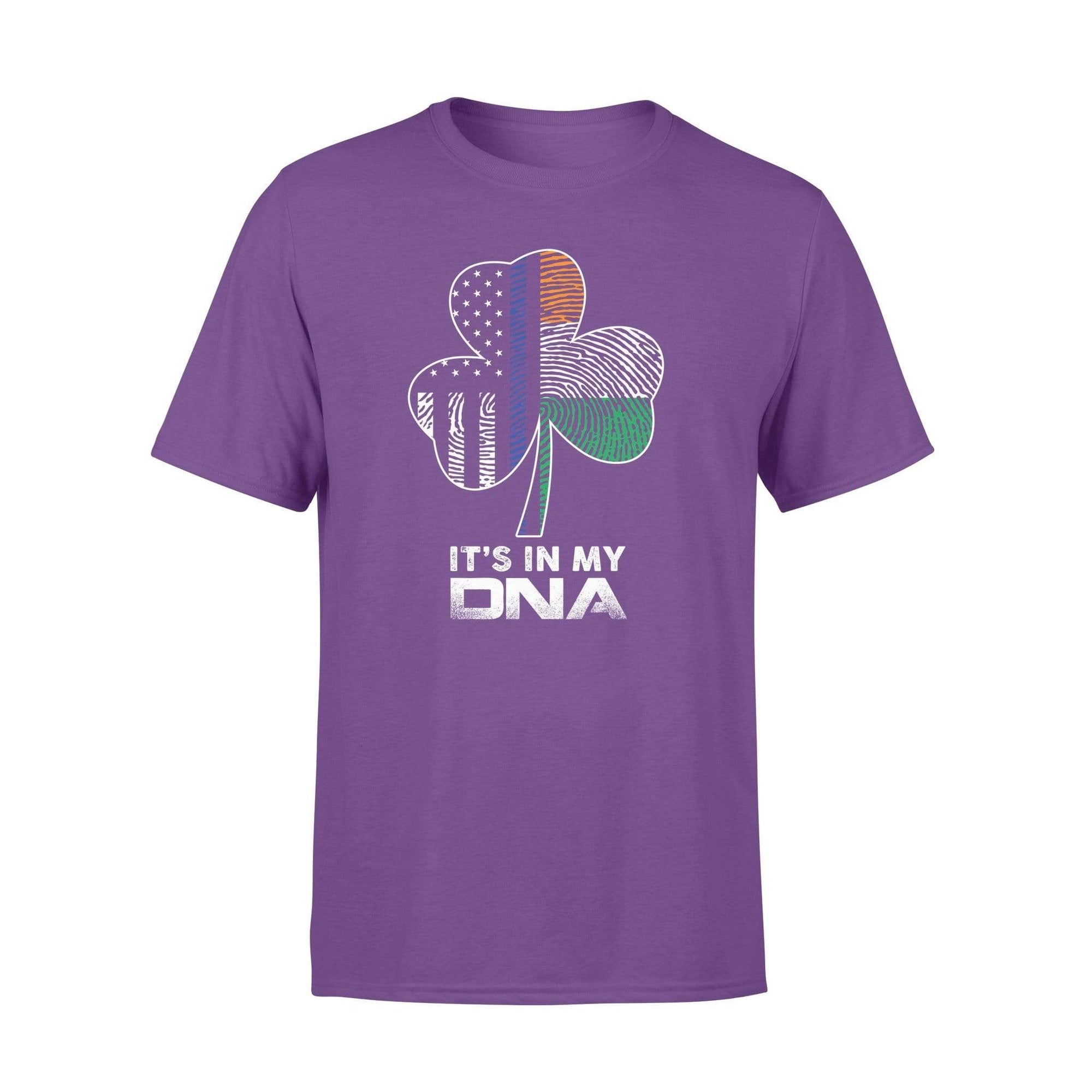 TBL - St Patrick Day In My DNA Thin Blue Line And Irish Flag Shirt