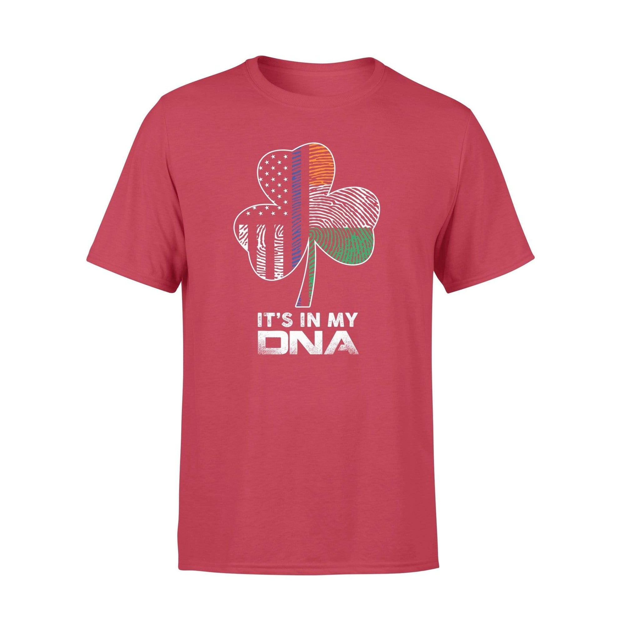 TBL - St Patrick Day In My DNA Thin Blue Line And Irish Flag Shirt