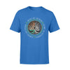 Thin Blue Line - St Patrick Day Irish By Blood Police By Choice Celtic Tree Shirt