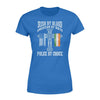 Thin Blue Line - St Patrick Day Irish By Blood Police By Choice Shirt - Standard Women’s T-shirt