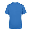 Thin Blue Line - Stand Tall Blue Gold Has Your Back Color Drop Heart Shirt