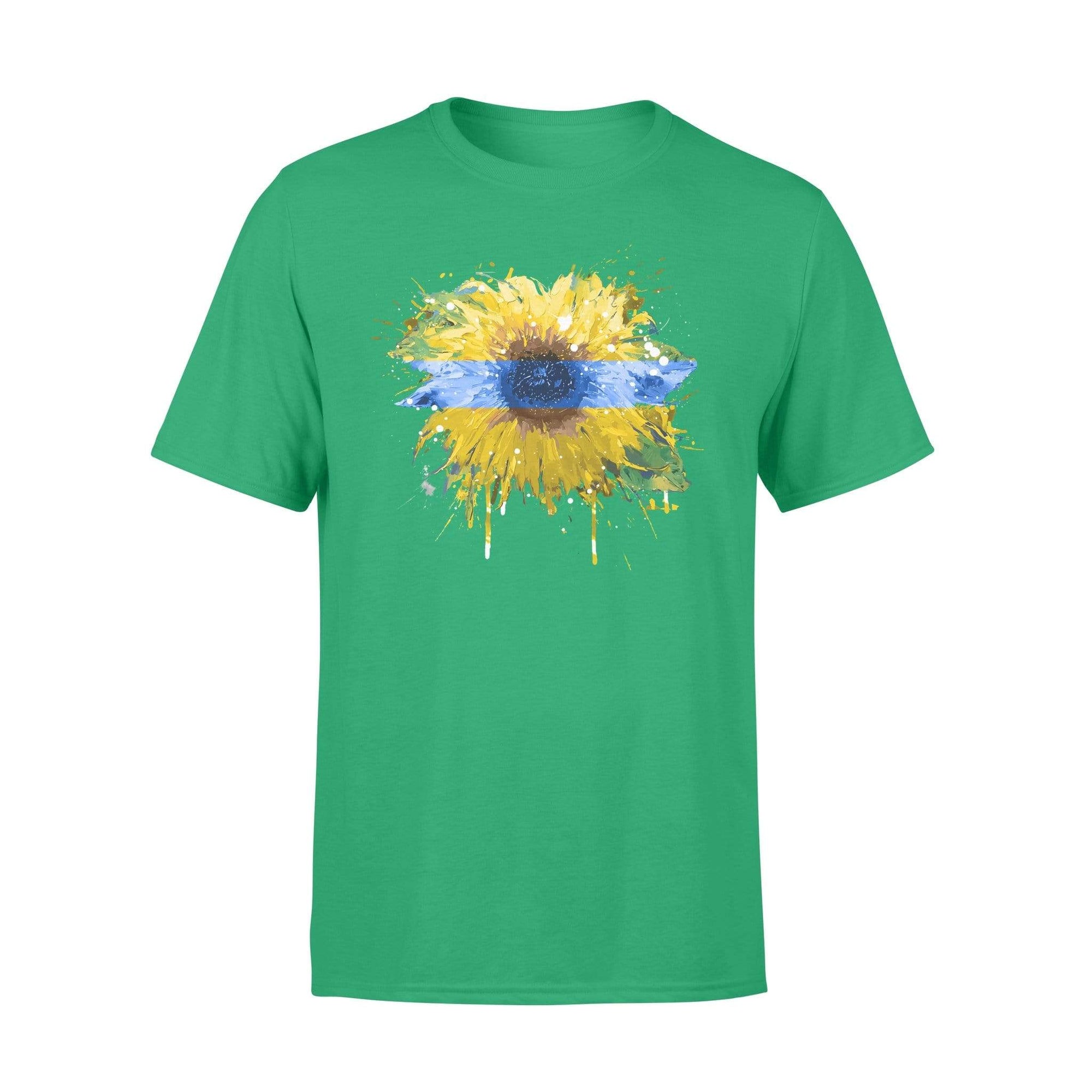 TBL - Thin Blue Line Color Drop Sunflower Shirt