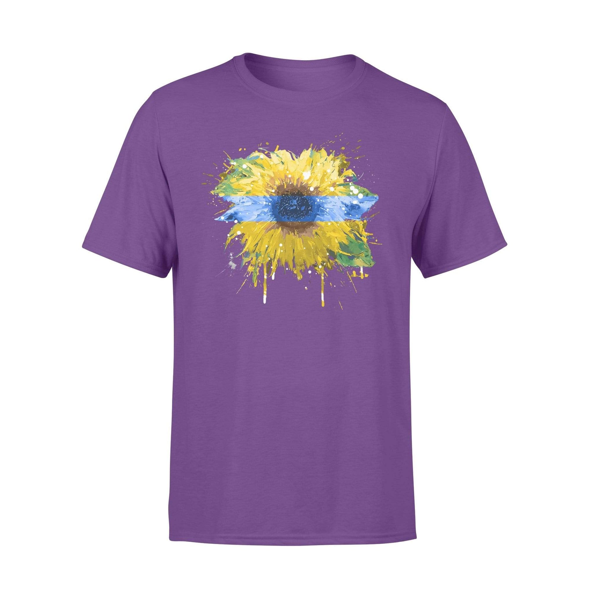 TBL - Thin Blue Line Color Drop Sunflower Shirt
