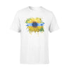 TBL - Thin Blue Line Color Drop Sunflower Shirt