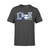 Thin Blue Line Love State Personalized Shirt - CTM - Standard T-shirt