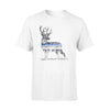 Thin Blue Line Night Sky Deer Shirt