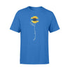 Thin Blue Line Sunflower - Blessed Are The Peacemakers Shirt