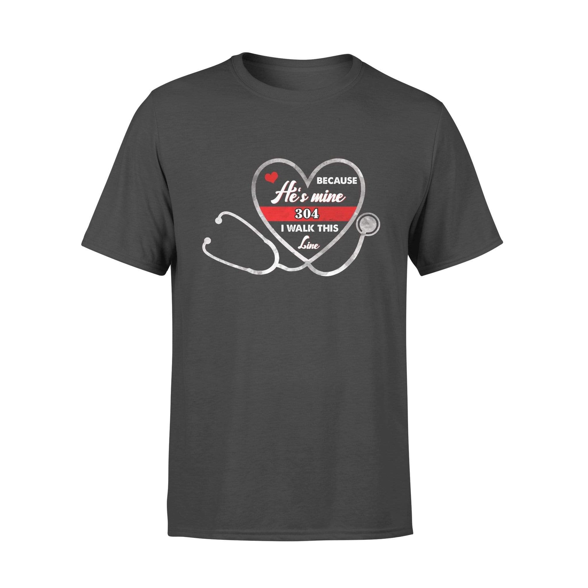 TRL - Because He Is Mine I Walk This Line Personalized Shirt