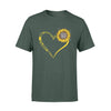 TRL - Firefighter Things Sunflower Heart Shirt