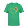 TRL - Firefighter Things Sunflower Heart Shirt
