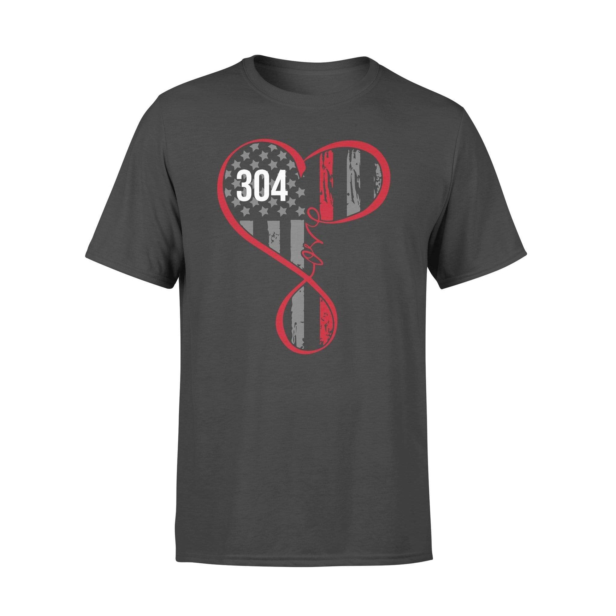 TRL - Flag Infinity Firefighter Love Personalized Shirt