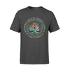 Thin Red Line St Patrick Day Irish By Blood Firefighter By Choice Celtic Tree Personalized T-shirt
