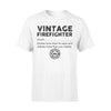 TRL - Vintage Firefighter Personalized Shirt