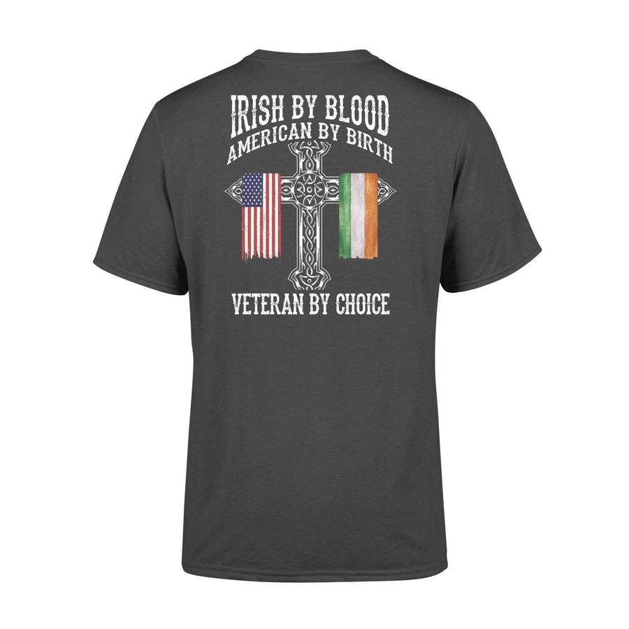 Irish By Blood Veteran By Choice Veteran Shirt