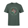 St Patrick Day Irish By Blood Veteran By Choice Celtic Tree Veteran Shirt