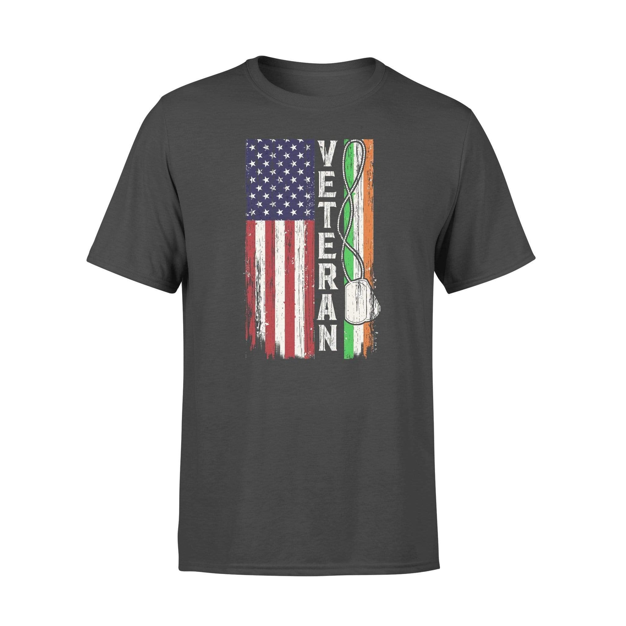 St Patrick Day Nation Flag And Irish Flag Shirt Veteran Shirt