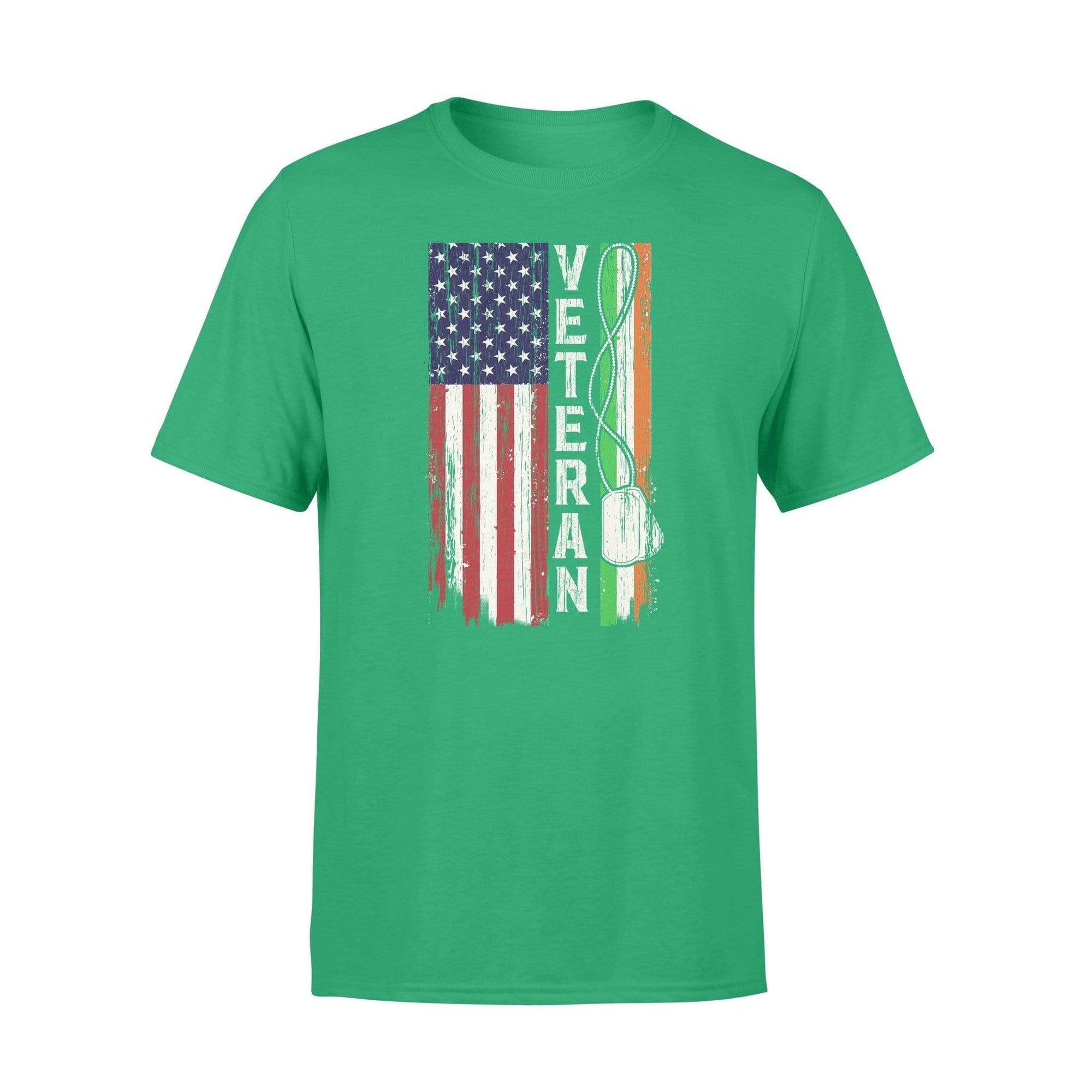 St Patrick Day Nation Flag And Irish Flag Shirt Veteran Shirt