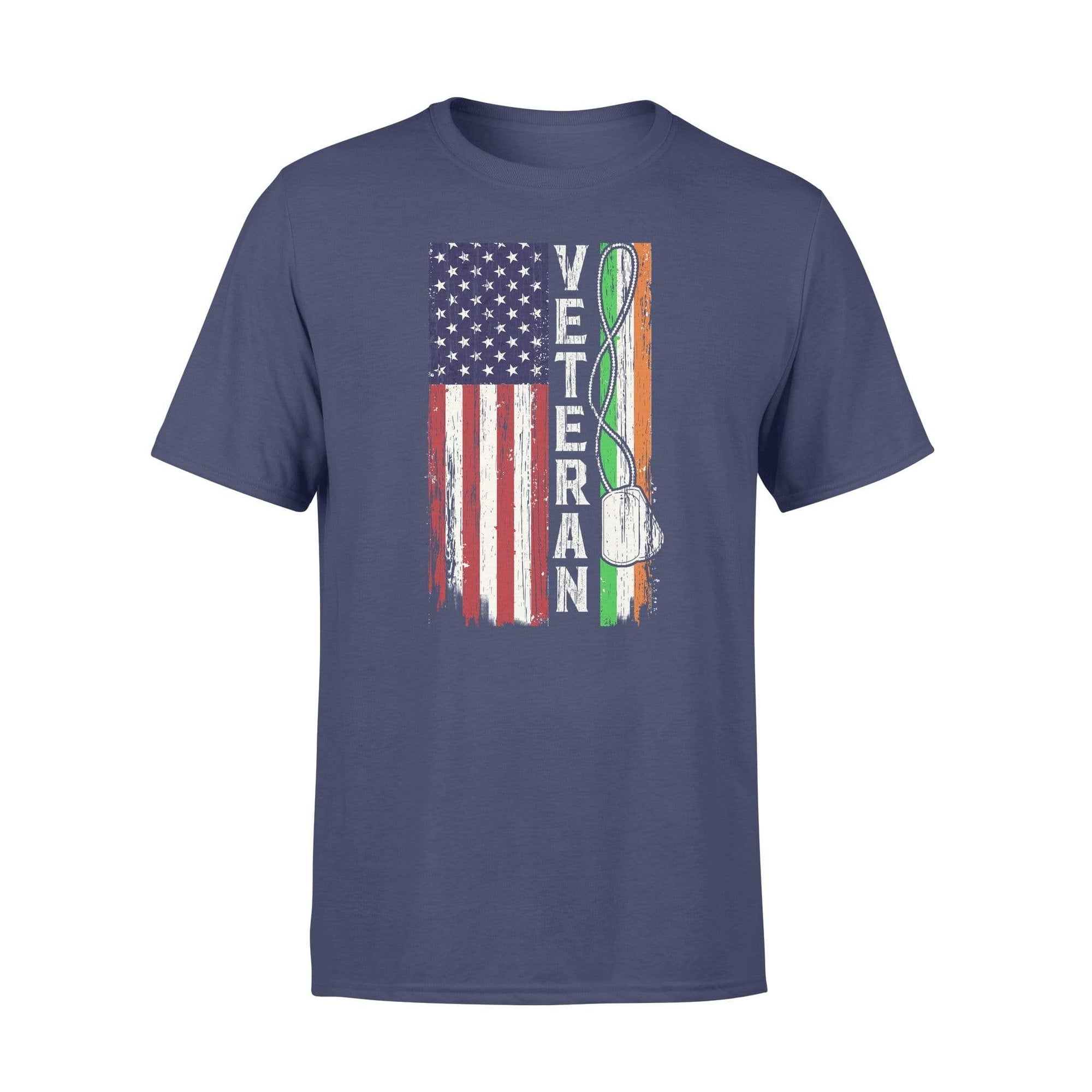 St Patrick Day Nation Flag And Irish Flag Shirt Veteran Shirt
