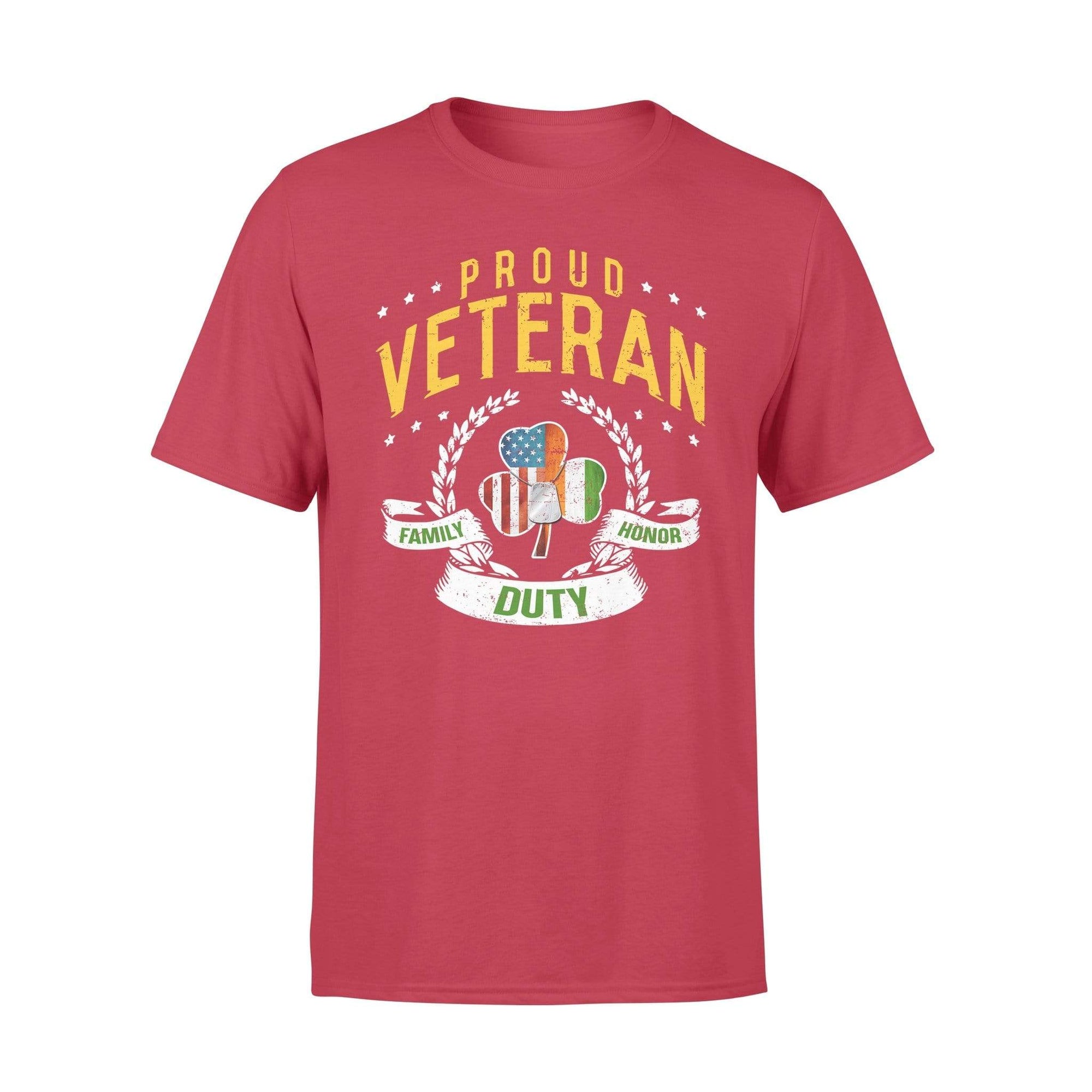 St Patrick Day Proud Veteran Veteran Shirt