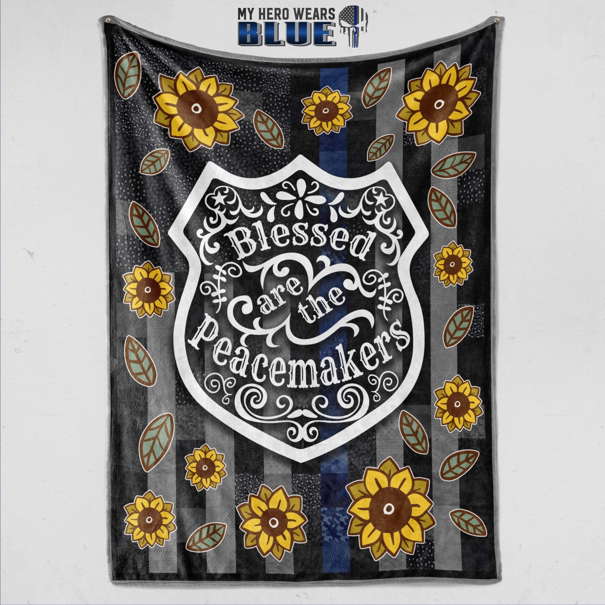 Fleece Blanket 30" x 40" Blessed Are The Peacemaker - Fleece Blanket