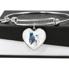 TBL - Always By Your Side Police Officer And Nurse Couple Heart Luxury Bangle