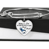 TBL - Mother And Daughter Always Heart To Heart Heart Luxury Bangle