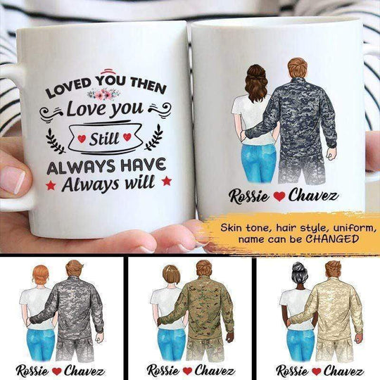 Army - Couple Personalized Mug