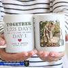 Army Couple Days Together Custom Photo Personalized Mug