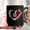 Mugs Black / 11oz Beautiful Heart - TRL - Personalized Mug - Coffee Mugs