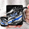 City Under Thin Blue Line Flag Personalized Coffee Mug