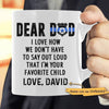 Dad Favorite Child Police Personalized  Police Dad Coffee Mug