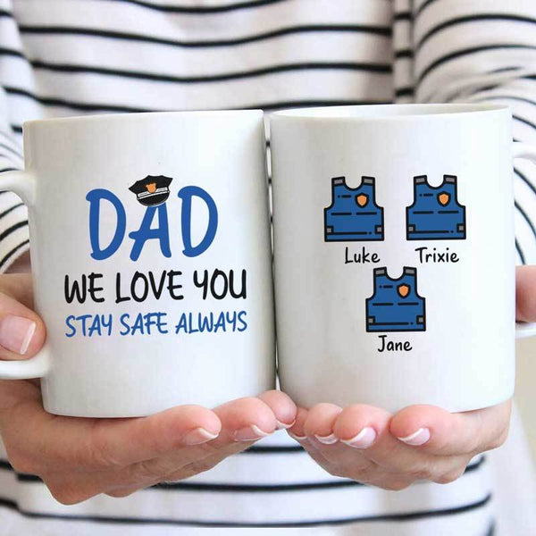 Bluey Dad Mum Love Father's Day Mother's Day Ceramic Mug 11oz