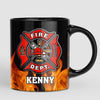 Mugs Fire With Logo Personalized Thin Red Line Coffee Mug Custom Gift For Firefighters Fireman