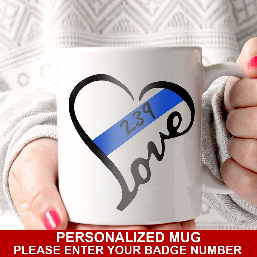Mugs 11oz Heart Love Personalized Mug