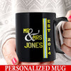 Mugs Black / 11oz Mr And Mrs Firefighter Personalized Mug