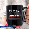 Mugs Black / 11oz Personalized Coffee Mug - Firefighter Department Name
