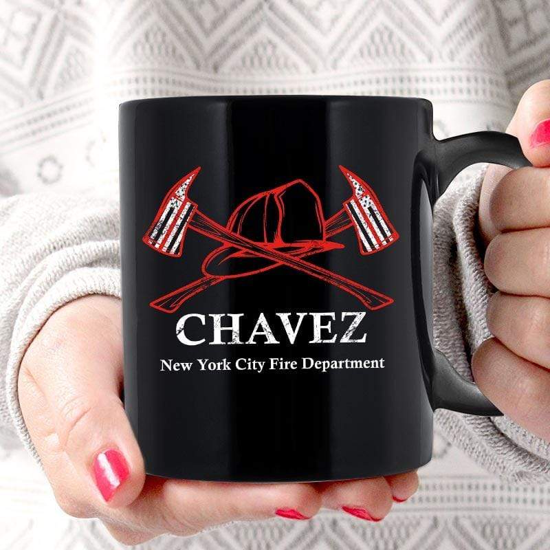 Firefighter Axe Flag - CTM Personalized Coffee Mug
