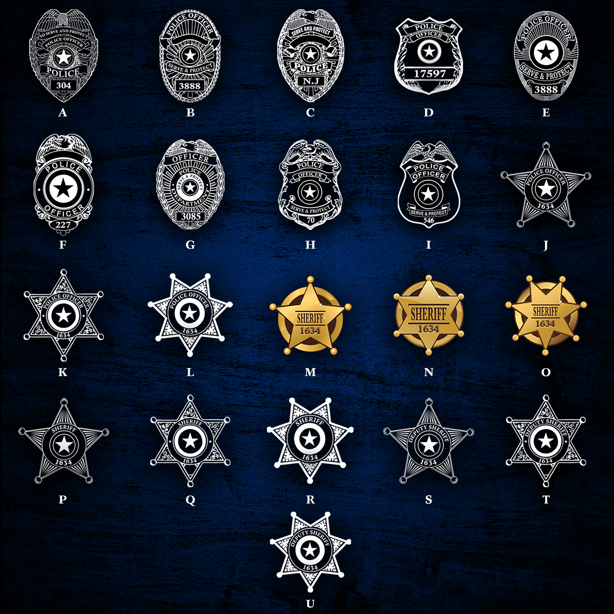 Mugs Personalized Mug - Badge And Thin Blue Line Flag