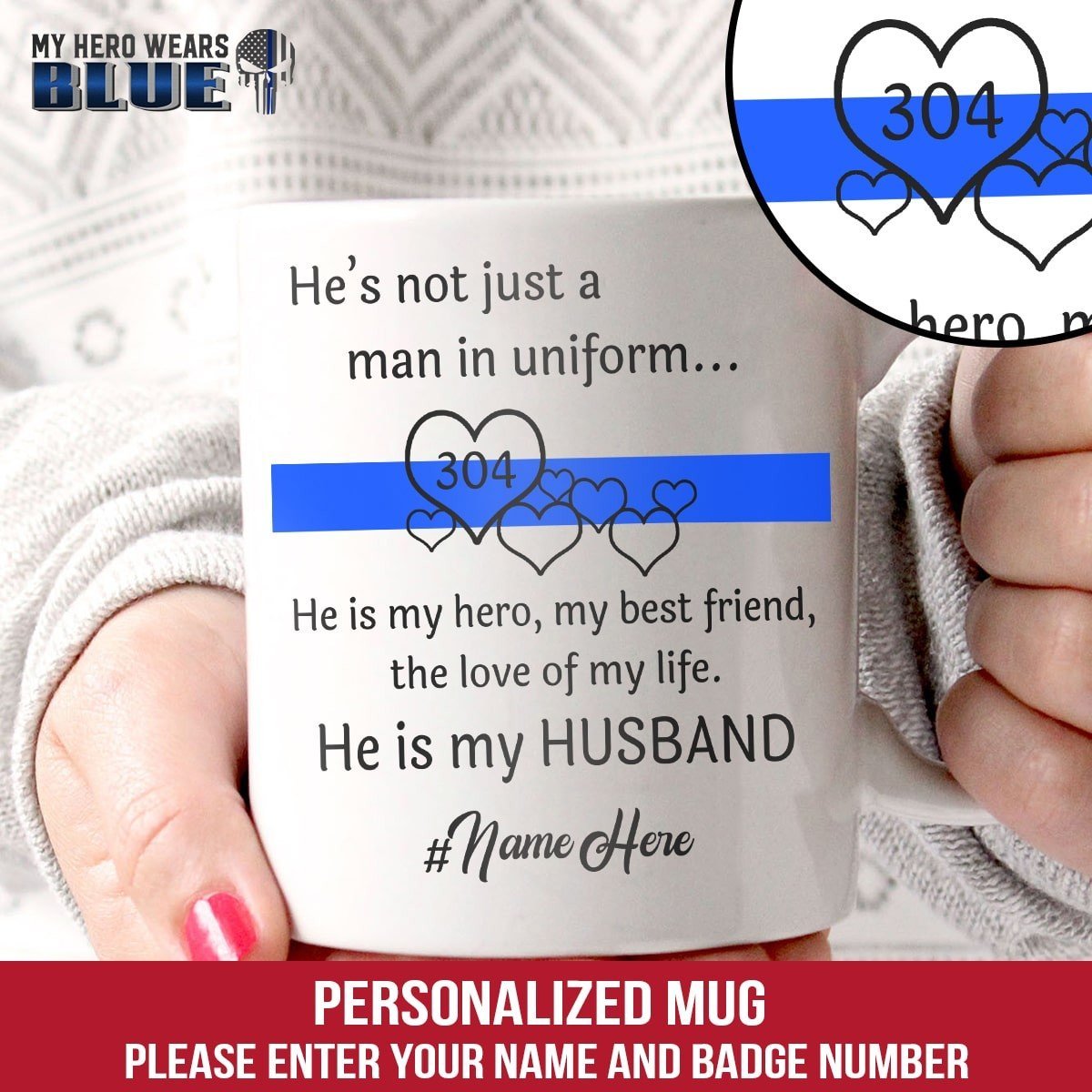 Mugs 11oz Personalized Mug - Not Just A Man Uniform