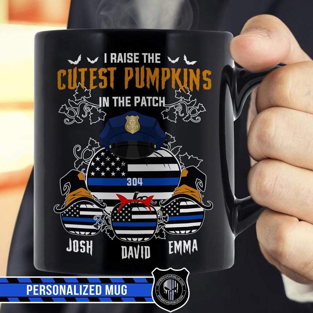 Mugs Black / 11oz Personalized Mug - TBL - I Raise Cutest Pumpkins