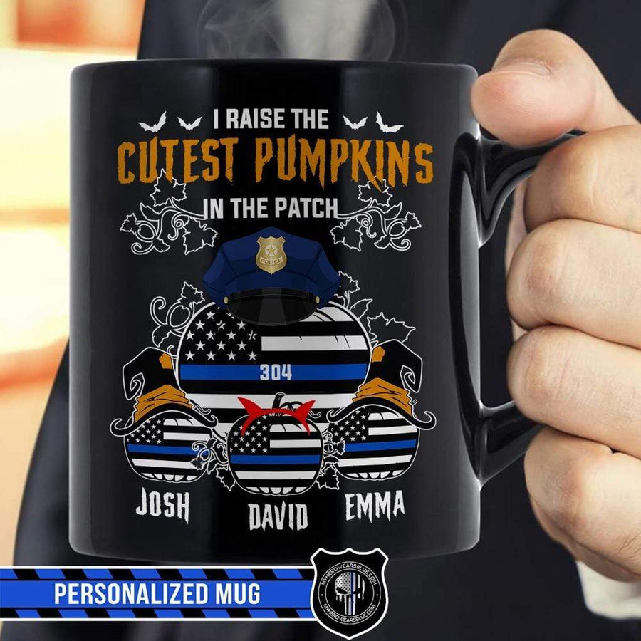 Mugs Black / 11oz Personalized Mug - TBL - I Raise Cutest Pumpkins