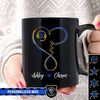 Mugs Black / 11oz Personalized Mug - TBL x TGL - Infinity Love Headset Police Badge