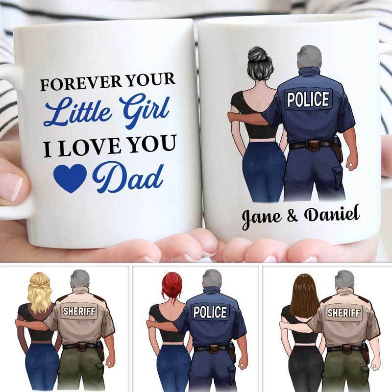 My Son Has Your Back - Proud Police Mom Personalized Gifts